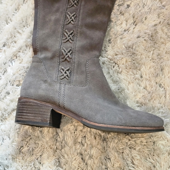 Vince Camuto Gray Kreesell Knee High Boots - Picture 3 of 8